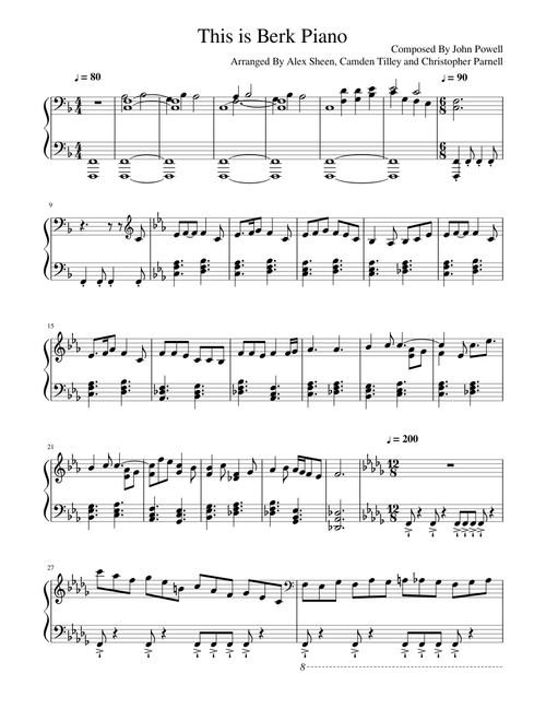 This is Berk Piano