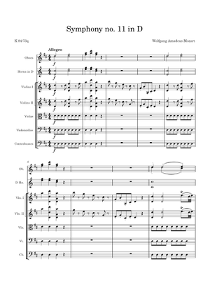 Symphony No.11, K.84/73q 3rd Movement – Wolfgang Amadeus Mozart