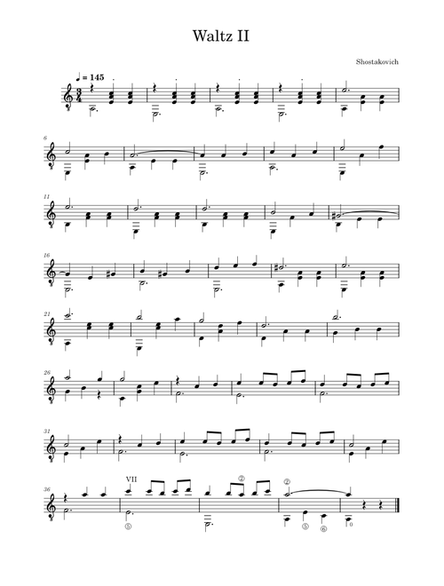 Jazz Suite No. 2: II. Lyric Waltz – Dmitri Shostakovich