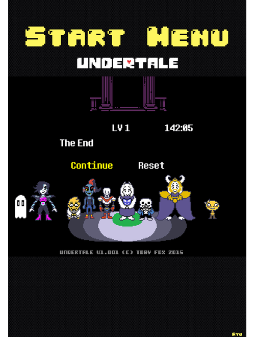 002 093 Undertale OST - Start Menu (Full) [Toby Fox]