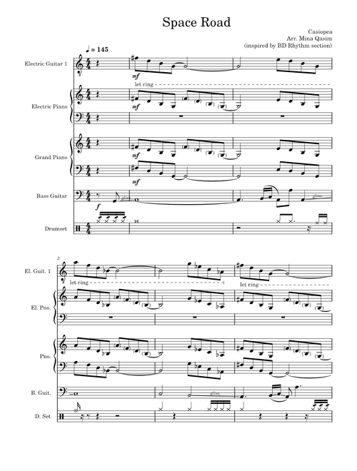 Space road – Casiopea Space road