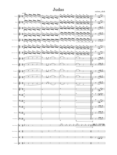 Judas – Lady Gaga (Marching Band Stand Tune