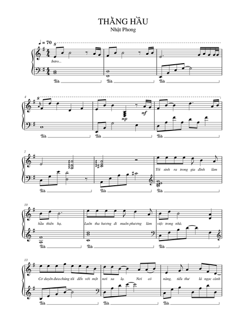 Thằng Hầu - Nhật Phong
