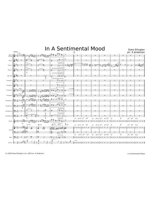 In A Sentimental Mood