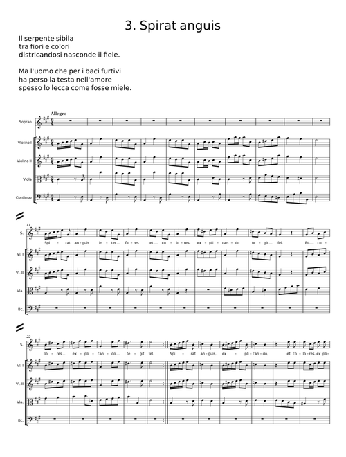 Nulla in mundo pax sincera, RV 630 - Antonio Vivaldi