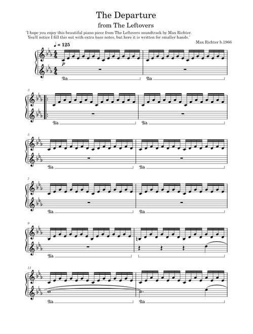 The departure – Max Richter The Departure
