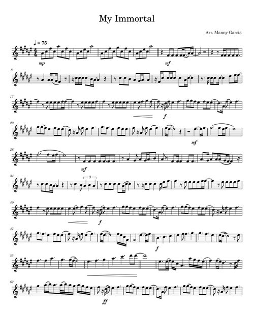 My immortal – Evanescence