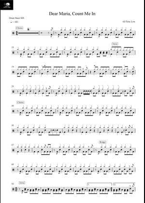 Dear Maria Count Me In, learning score Sheet Music for Piano, Guitar ...