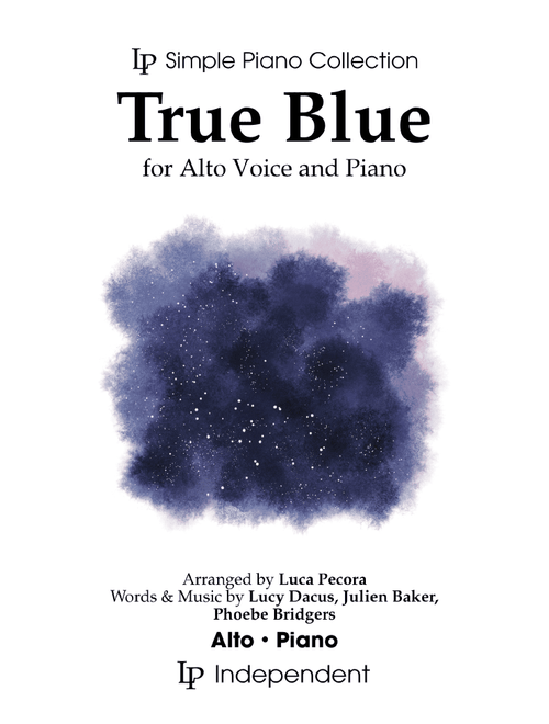 True Blue (Arr. Luca Pecora) - Boygenius (Piano Vocal)