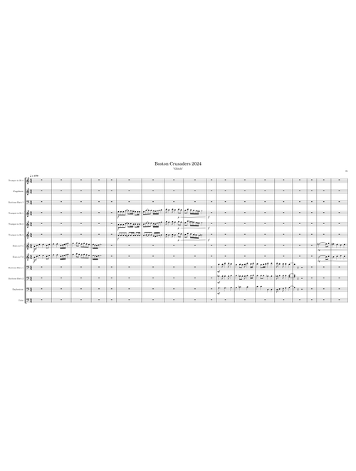 Boston Crusaders 2024 "Glitch" WIP