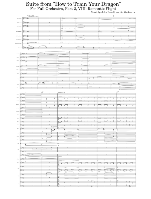 "How to Train Your Dragon" Suite for Orchestra, Part 2: Romantic Flight