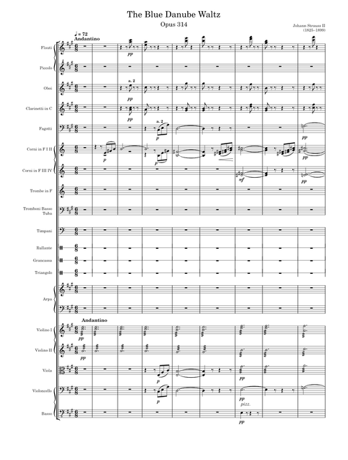 The Blue Danube Waltz