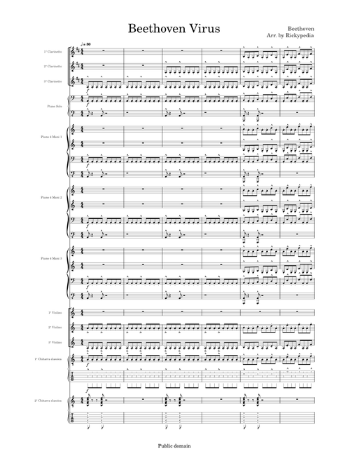 Sonata no 18 op. 13, 3rd movement (Pathetique) – Ludwig van Beethoven Beethoven Virus