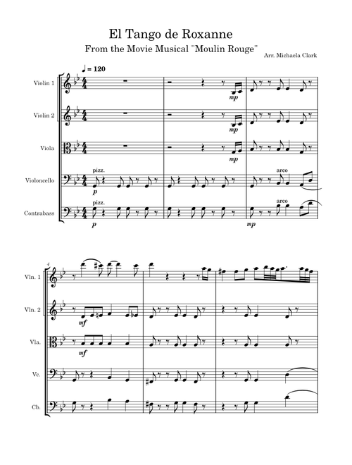 El Tango De Roxanne (from Moulin Rouge! The Musical) – Moulin Rouge! The Musical Cast El Tango De Roxanne