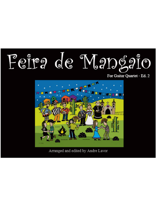 Andre Lavor - Feira de Mangaio - Guitar Quartet