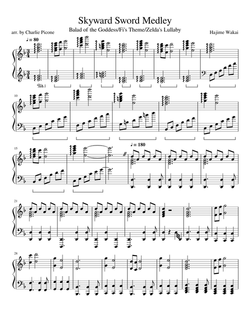 Skyward Sword Medley