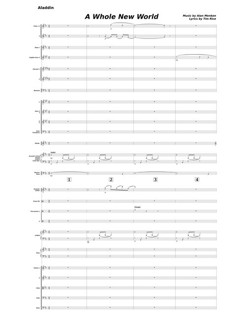 A Whole New World - Aladdin