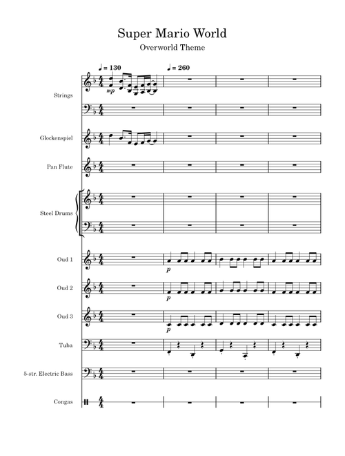 Super Mario World Overworld Theme – Masaya Kuzume