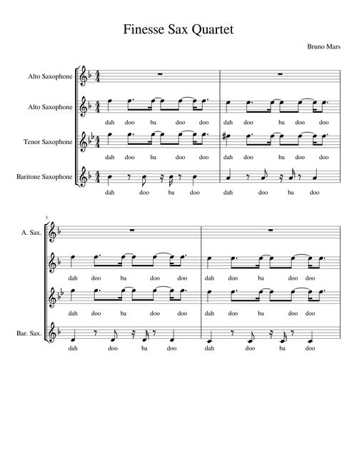 Finesse Sax Quartet