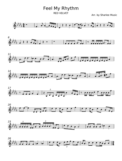 Feel My Rhythm - Red Velvet