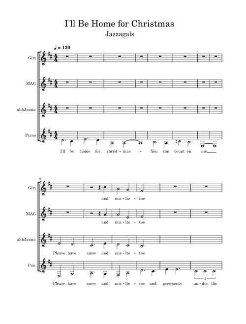I'll Be Home for Christmas – Rascal Flatts