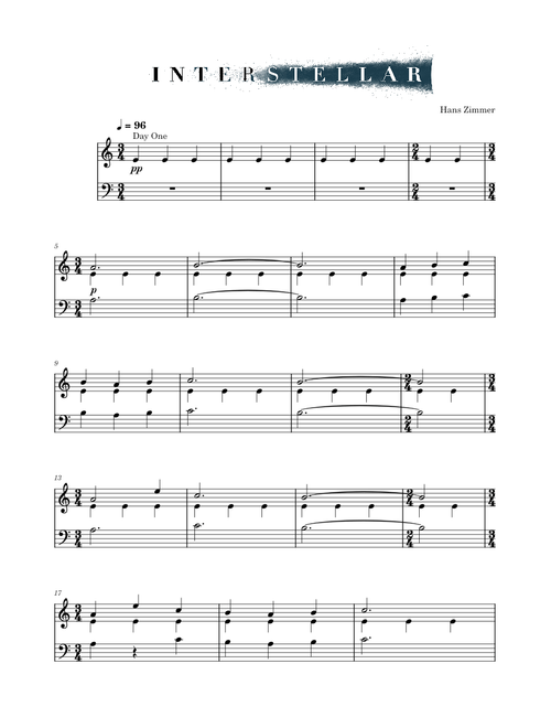 Day One from Interstellar - Hans Zimmer