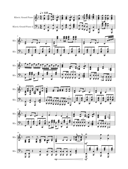 Deutschland du Land der Treue (Hakenkreuz am Stahlhelm) Custom Piano Arrangement