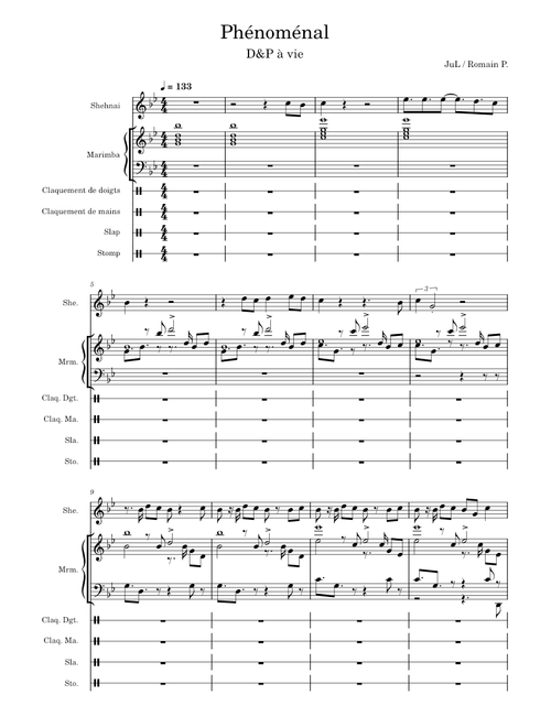 Phénoménal – D&P à vie – JuL