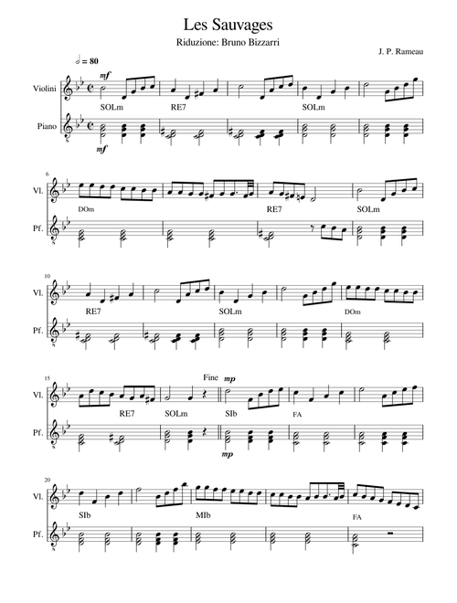 Les Sauvages – Jean-Philippe Rameau Les Sauvages