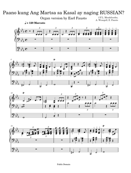 Wedding March but sounds RUSSIAN