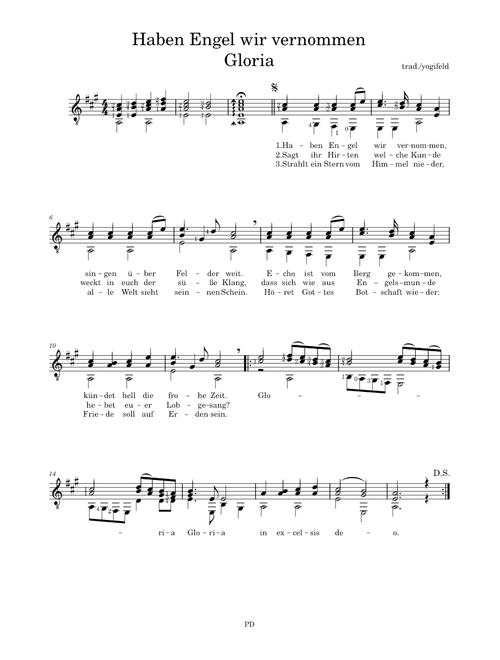 Gloria, in excelsis Deo – Misc Traditional