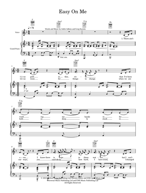 Easy On Me - Adele