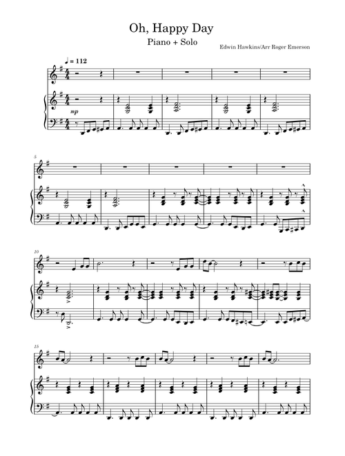 Oh Happy Day – Edwin Hawkins