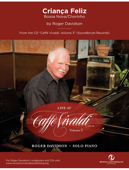 Criança Feliz (Bossa Nova/Choro) by Roger Davidson (Instrumental Duet and Piano)