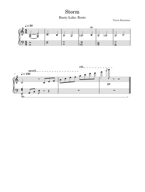 Storm – Victor Butzelaar (From Rusty Lake: Roots)
