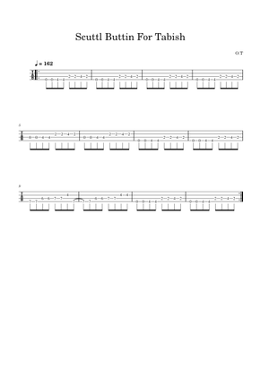Play Official version of Scuttle buttin Sheet Music by Stevie Ray ...