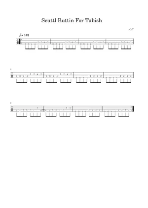 Play Official version of Scuttle buttin Sheet Music by Stevie Ray ...