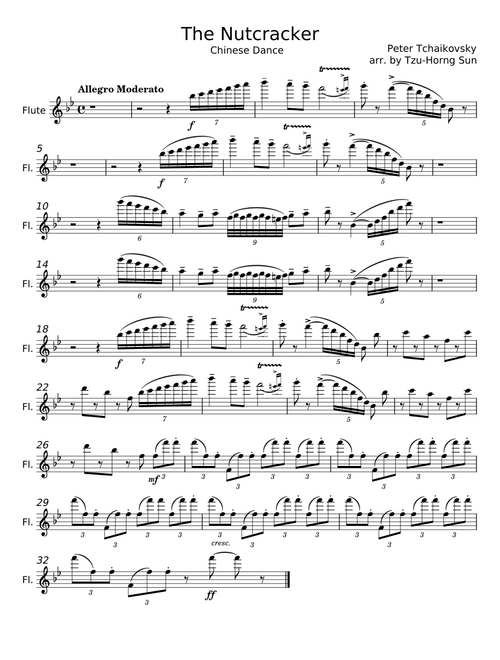 The Nutcracker - Pyotr Ilyich Tchaikovsky