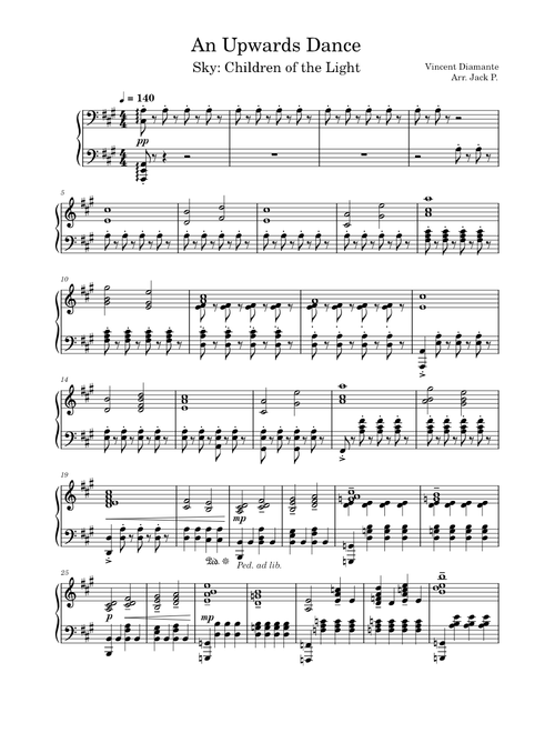 Sky: Children of the Light - Vault Theme/An Upwards Dance – Vincent Diamante