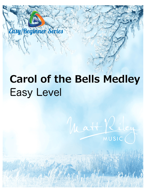 Carol Of The Bells - God Rest Ye Merry Gentlemen - 4 Tenor Recorders (with optional 5th bass part) (Arr. www.mattrileymusic.com) (Recorder Duet)