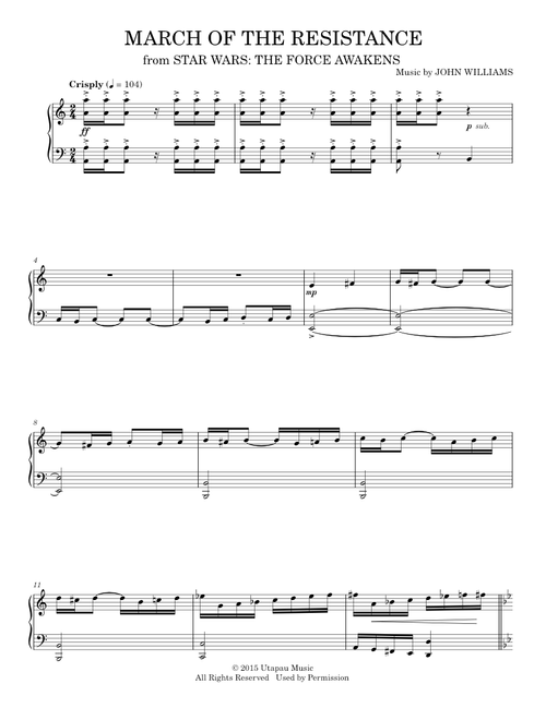 score (Piano Solo)