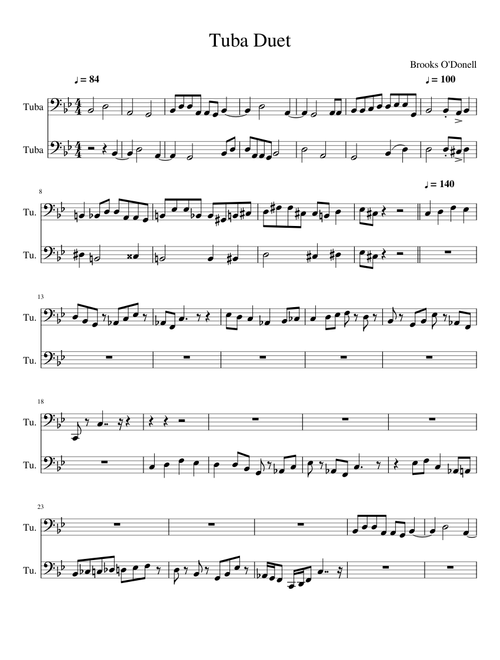 Tuba Duet