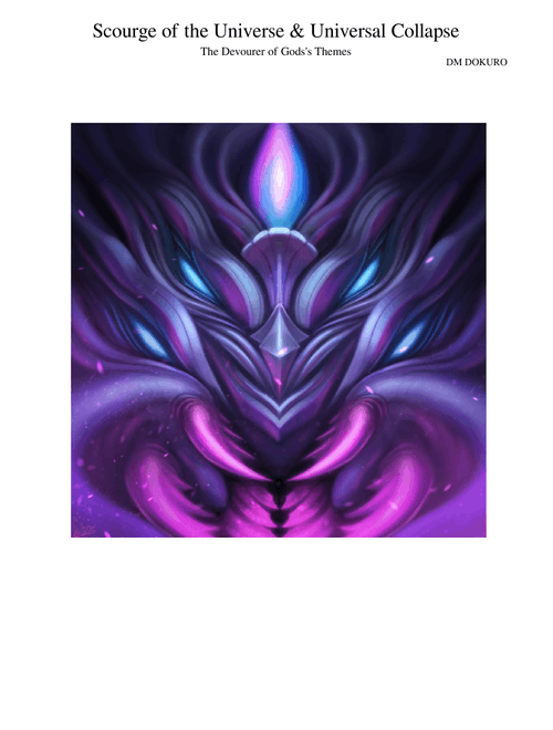 Scourge of the Universe and Universal Collapse(Calamity Mod OST)