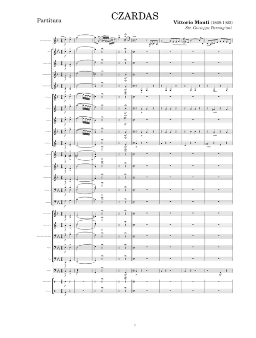 Monti - Czardas (Clar. e Banda)