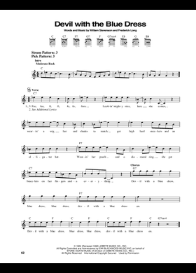 Free Devil With The Blue Dress/ Good Golly Miss Molly by Mitch Ryder And  The Detroit Wheel sheet music | Download PDF or print on MuseScore.com