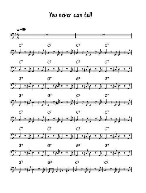 You never can tell – Chuck Berry