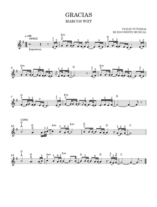 Gracias – Marcos Witt GRACIAS-MARCOS WITT-VIOLIN