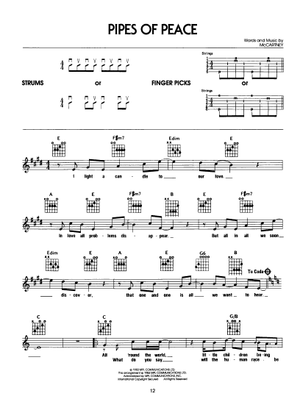 Play Official version of London town Sheet Music by Paul McCartney