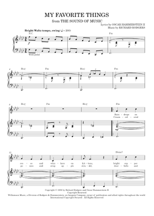 Mes joies quotidiennes, My favourite things French version