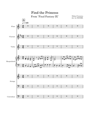 Final Fantasy IX - Find The Princess – Nobuo Uematsu Sheet Music
